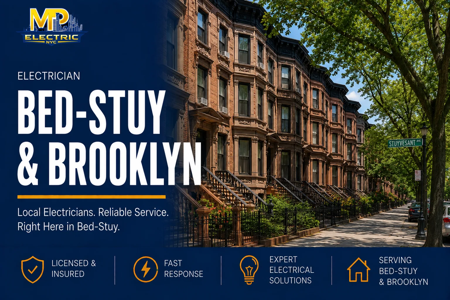 Electrician Bedford-Stuyvesant — MP Electric NYC