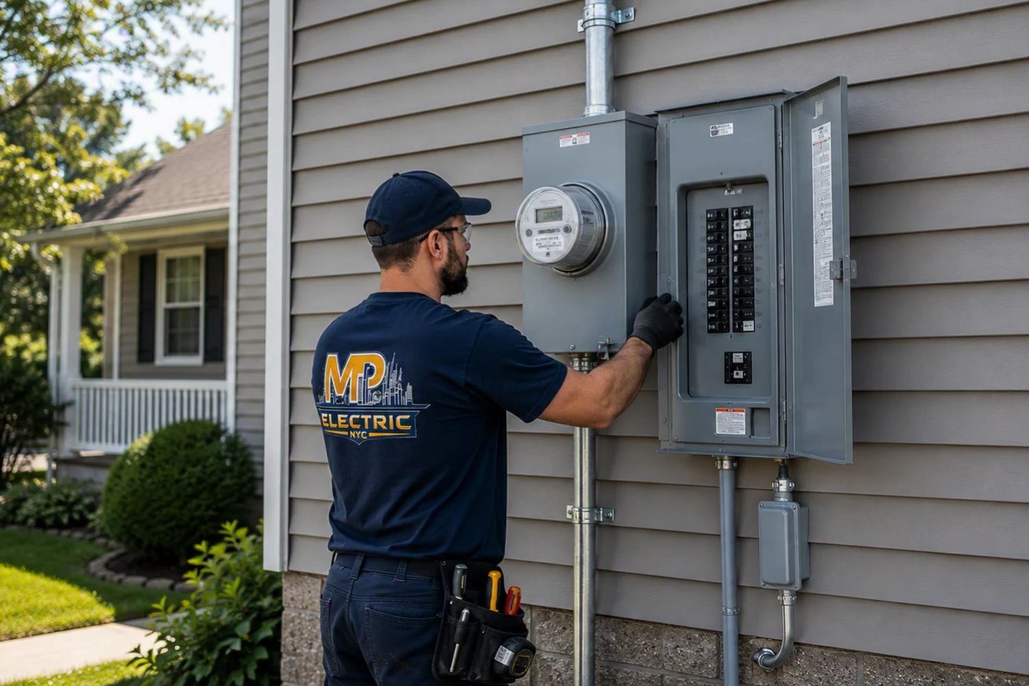 MP Electric NYC service entrance upgrade — master licensed NYC electricians