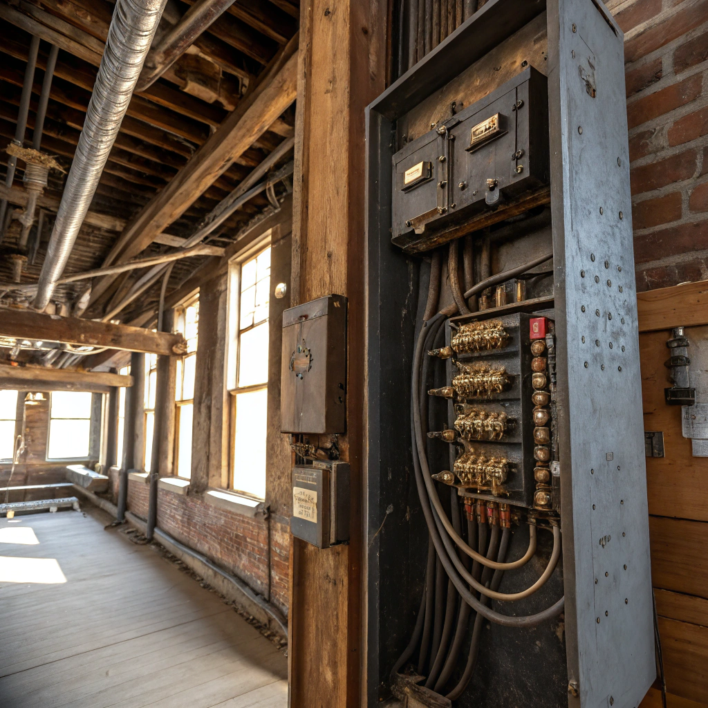 Rewiring 2 Outdated and unsafe knob and tube wiring