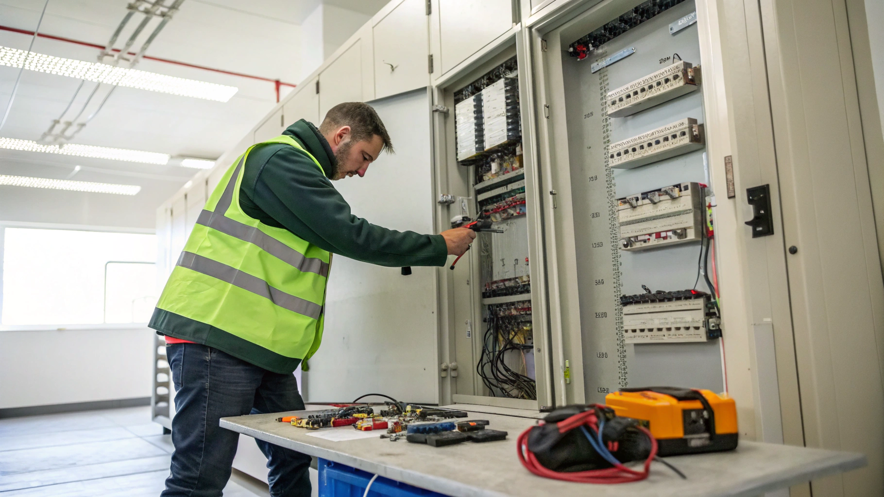 Maintenance Services 5 Modern electrical panel installation